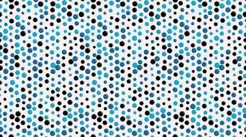 Seamless spotted pattern with abstract circles, perfect for textile prints, wallpaper, or creative geometric posters. Trendy polka dot design for modern backgrounds. vector