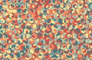 Modern abstract pattern with geometric shapes and seamless repetition. Great for trendy textile designs, poster backgrounds, or creative artwork covers. vector