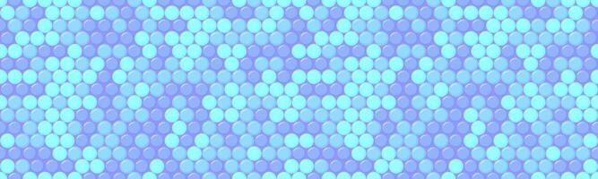 Round spotted pattern with geometric repetition. Ideal for fabric prints, poster backgrounds, and abstract wallpaper designs with trendy circles. vector