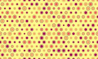 dotted pattern with colorful geometric circles. Perfect for textile, seamless wallpapers, and trendy abstract backgrounds for modern design. vector
