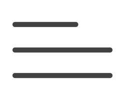 Hamburger menu icon, buttons for website, UI navigation, mobile app, presentation. design elements and user Interface icons. vector