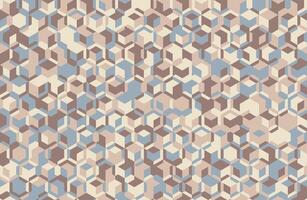 Seamless geometric mosaic pattern with clean shapes. Perfect for abstract backgrounds, modern poster artwork, or trendy textile prints. vector