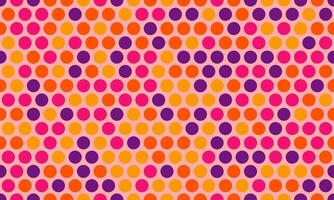 Round spotted pattern with abstract geometric circles. Ideal for seamless wallpapers, textile prints, or trendy backgrounds with a creative touch. vector
