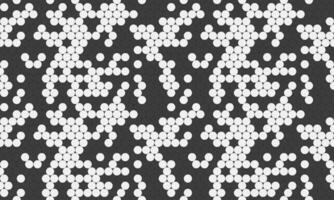 Seamless spotted pattern with abstract circles, perfect for textile prints, wallpaper, or creative geometric posters. Trendy polka dot design for modern backgrounds. vector
