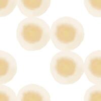 Watercolor abstract circles. Seamless pattern. Simple surface design vector