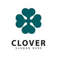 Clover Leaf Logo Template Design vector