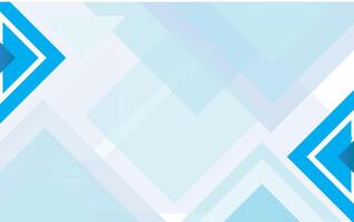 Blue and white geometric background with a diamond shape vector