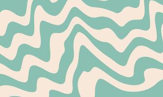 Groovy abstract print. Lines, waves background. Hippie ornament, retro, funky, psychdelic vector
