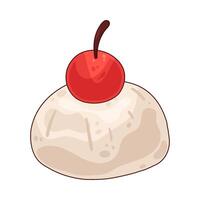 Illustration of mochi vector