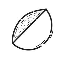 simple tofu icon design template. white tofu icon vector