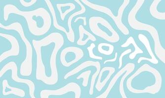 Blue color fluid pattern abstract background vector