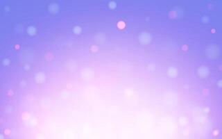 Mystical Purple and Pink Bokeh Dream, Abstract Blurred Light Background with Soft Glow in Pastel Shades. Background decoration vector