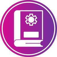 Book Setting Icon vector