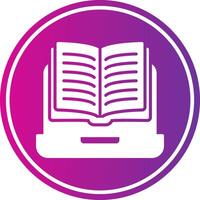Online Work Icon vector