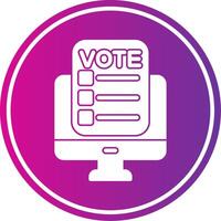 Online Work Icon vector