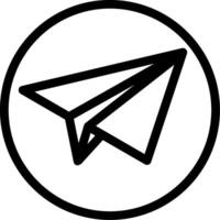 Paper Plane Icon vector