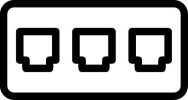 Fuse Box Icon vector