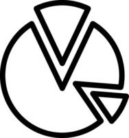 Pie Chart Icon vector