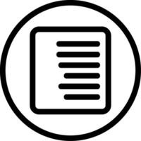 Right Align Icon vector