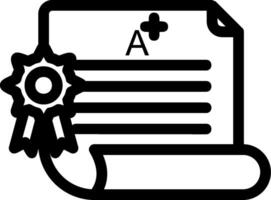 Reprt Card Icon vector