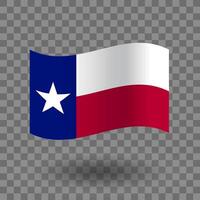 Flag of Texas symbol icon vector