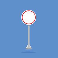 Road sign icon, Entry not Allowed. suitable for poster use and web icons vector