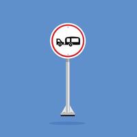 Road sign icon, No Towed. suitable for poster use and web icons vector