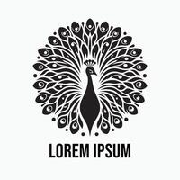 Eye-Catching Peacock Logo Designs for Businesses vector