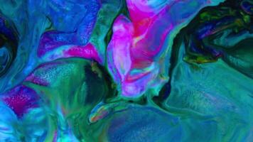 Liquid Paint Mixing Backdrop with Spreads and Swirl Footage. video