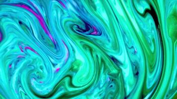 Liquid Paint Mixing Backdrop with Spreads and Swirl Footage. video