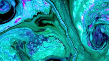 Liquid Paint Mixing Backdrop with Spreads and Swirl Footage. video