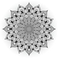 Starburst Mandala Frames with Ornate Design vector