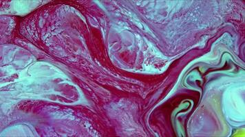 Liquid Paint Mixing Backdrop with Spreads and Swirl Footage. video