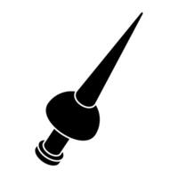 Battle tool concept icon, design of sword vector