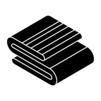 Modern design icon of towel vector