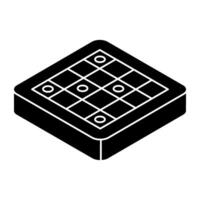 Perfect design icon of bingo game vector