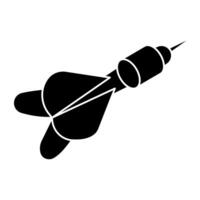 Modern design icon of dart pin vector