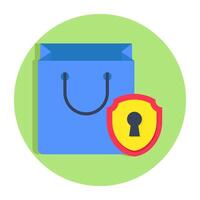 A colored vectors design of secure shopping