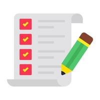 Perfect design icon of shopping list vector