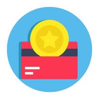 Card payment icon in trendy vectors design