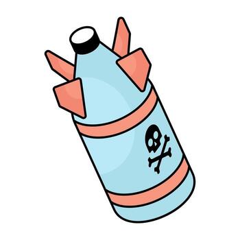 An icon design of ddos attack vector