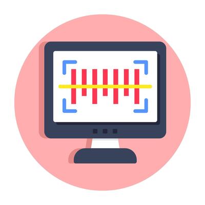 Vectors design of scan barcode