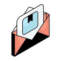 Modern design icon of logistic mail vector
