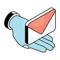 Perfect design icon of mail vector