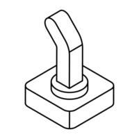 Modern design icon of joystick vector