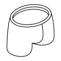 Perfect design icon of shorts vector