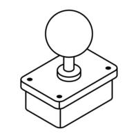 Modern design icon of joystick vector