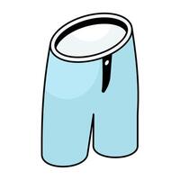 Perfect design icon of shorts vector