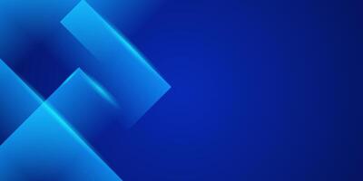Modern abstract background in blue color. Blue gradient square geometric shapes. Futuristic technology concept. illustration vector
