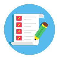 Perfect design icon of shopping list vector
